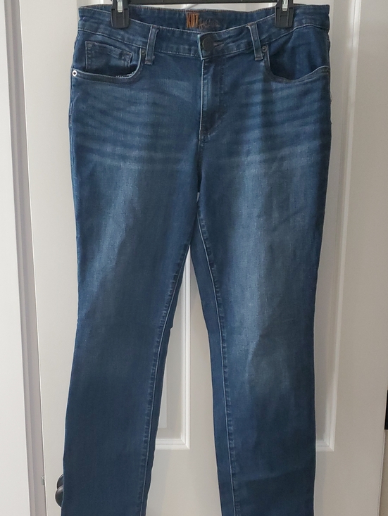 Kut from the Kloth Denim - Kut from the Kloth Dark Blue Straight Leg Jeans